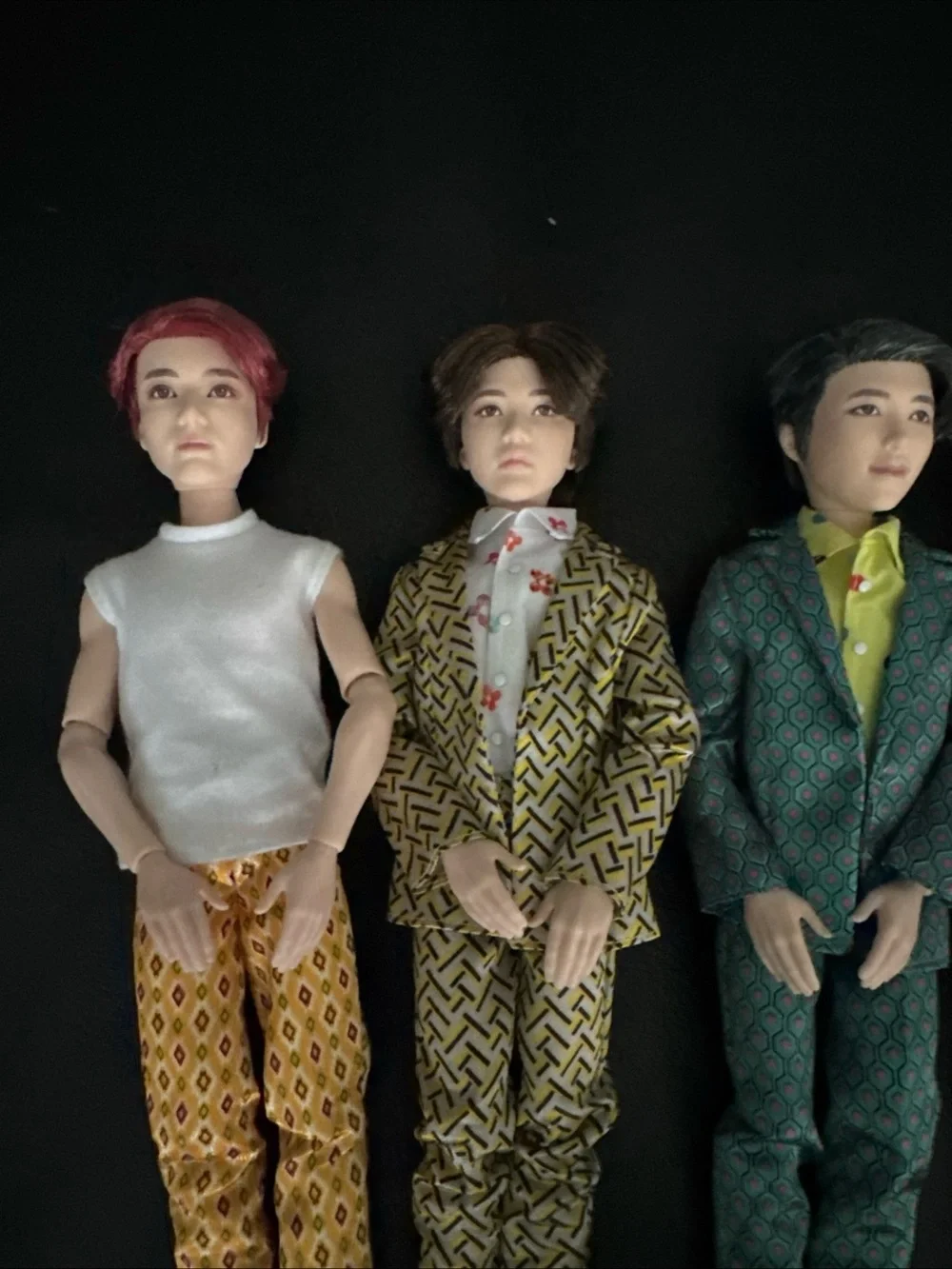 BTS Mattel Dolls IDOL Member K-Pop Collectible Boy Doll Band Figures Set Of 6